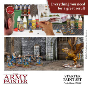 The Army Painter: Wargames Hobby Starter Paint Set – The Miniature