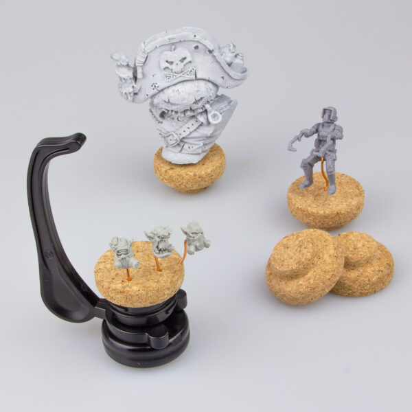 Miniature Painting Handle with removable screw top and extras