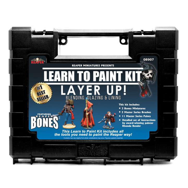 Reaper Miniatures – Learn to Paint Kit: Layer Up – The Miniature Painting  Shop