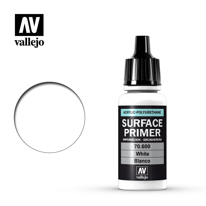Vallejo White Primer Small 17ml – The Miniature Painting Shop